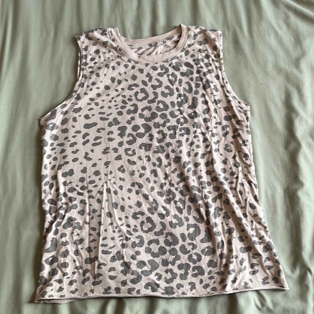 Leopard Print Tank Top